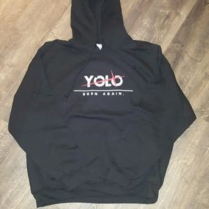 Christian religious sweatshirt yolo!